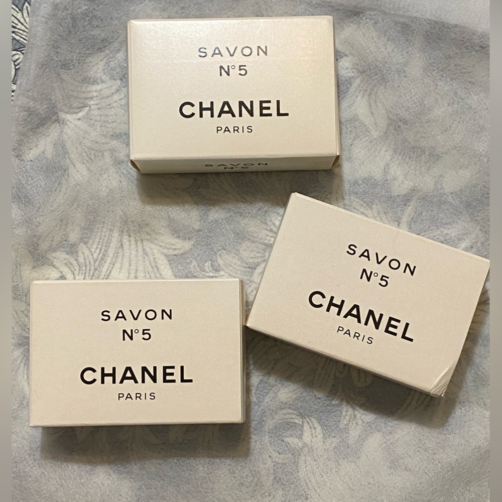 CHANEL N°5 Savon Soap Trio set